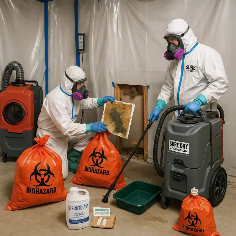 Contaminated Water Handling Protocols process in Granite Hills, CA