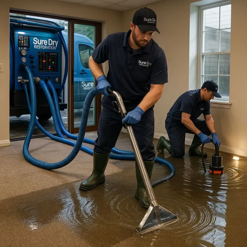 Water Extraction and Removal process in Granite Hills, CA